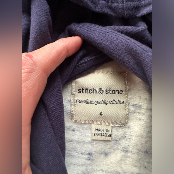 NWT Stitch & Stone Henley Hoodie - Picture 4 of 5